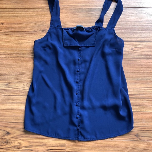 Modcloth Tops - Navy ModCloth Blouse